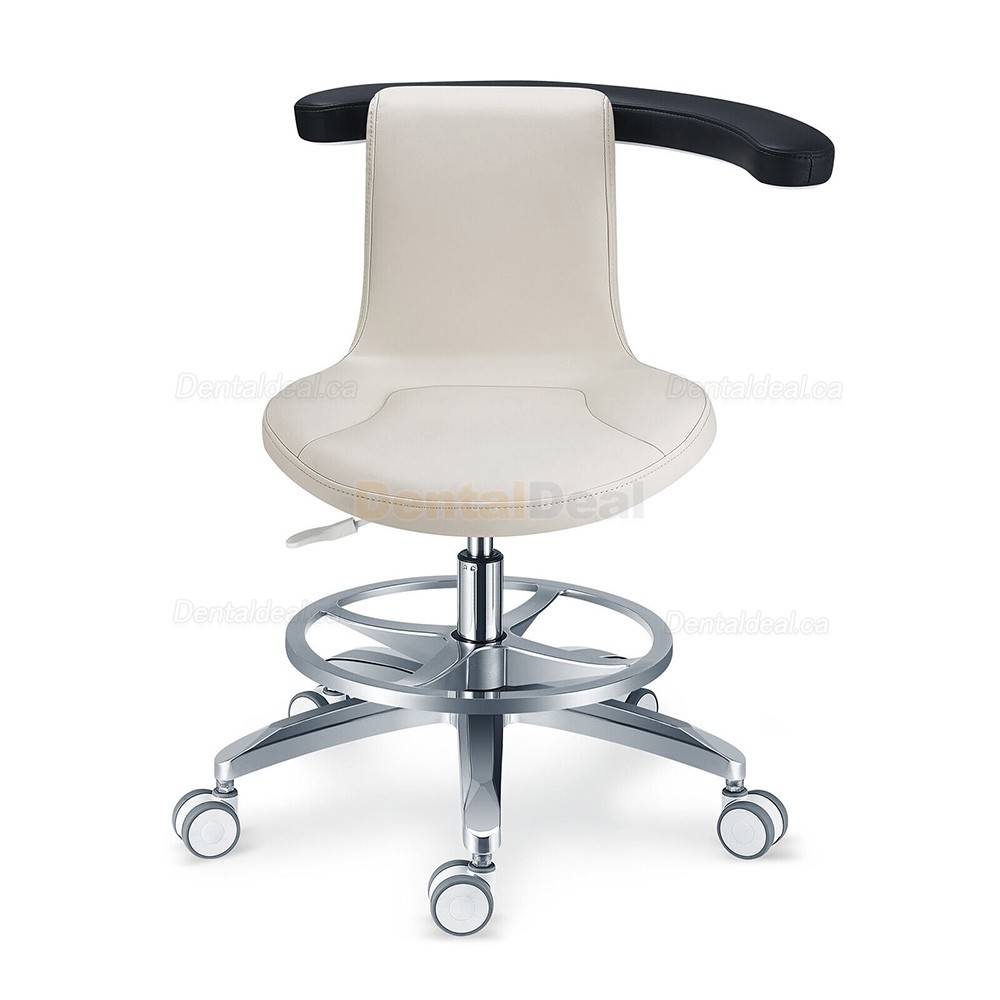TYTC PLST-061 Dental Hygienist Operator Stool Ergonomic Nurse Assistant Chair with Armrest